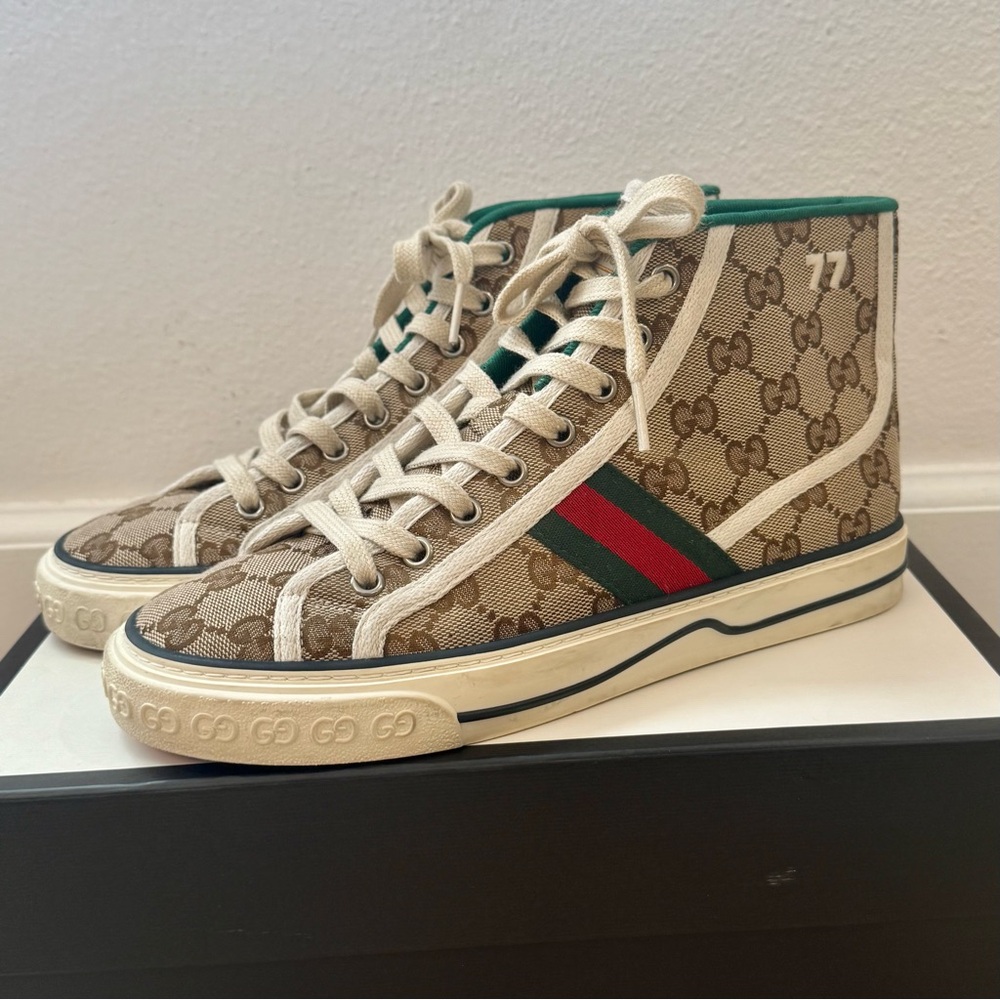 Women's Gucci Tennis 1977 High Top Sneaker